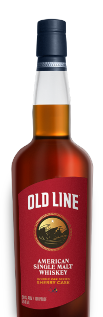 Old Line American Single Malt Whiskey Double Oak Series Sherry Cask
