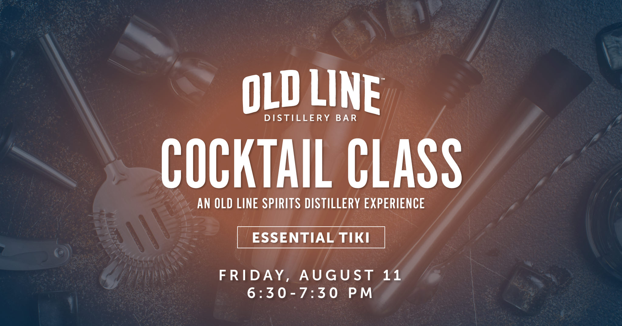 Old Line Cocktail Class Essential Tiki