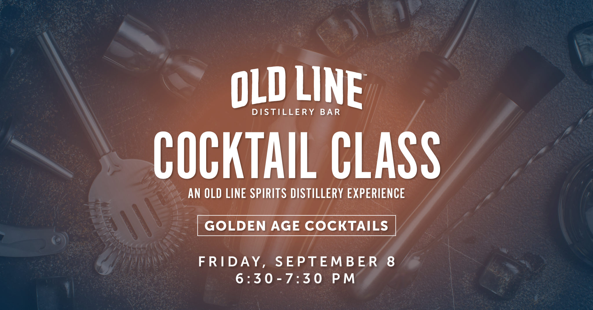 Old Line Cocktail Class Golden Age Cocktails