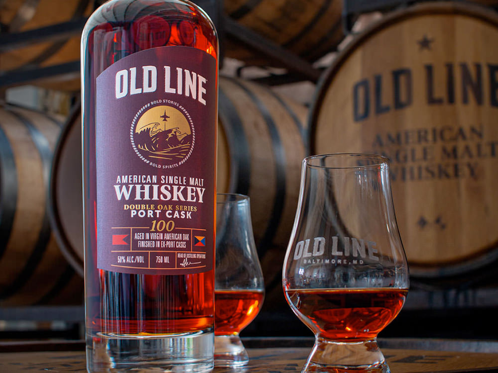 Old Line Port Cask Finish American Single Malt Whiskey