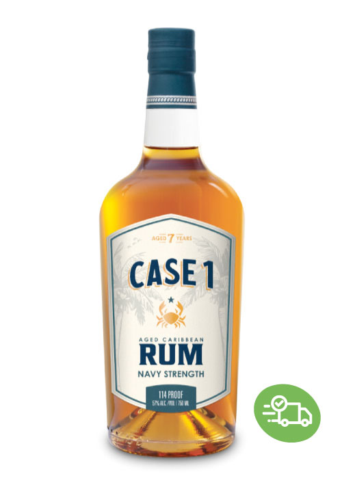 Case 1 Rum Navy Strength 114 Proof