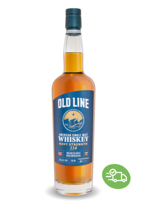 Old Line Navy Strength American Single Malt Whiskey