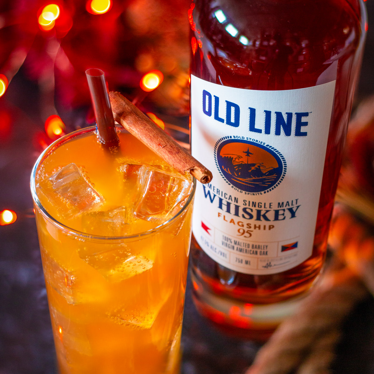 Old Line Whiskey Pumpkin Smash Cocktail