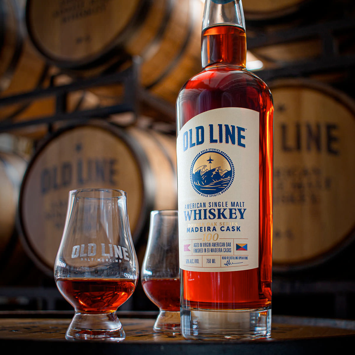 Old Line Madeira Cask American Single Malt