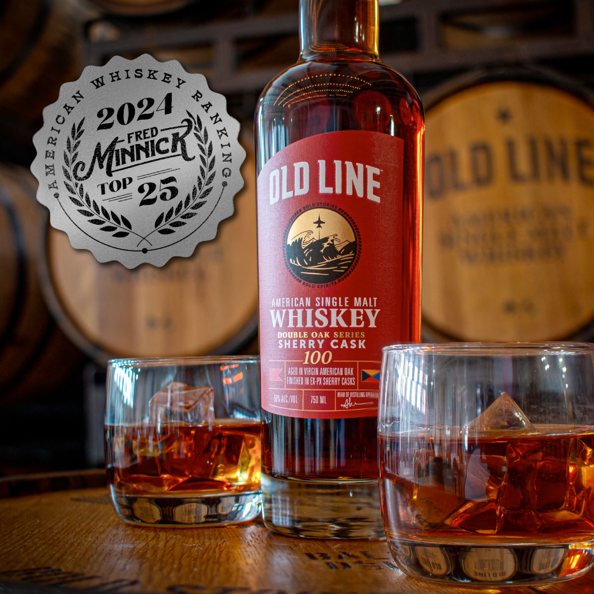 Fred Minnick Top 100 - Old Line Sherry Cask