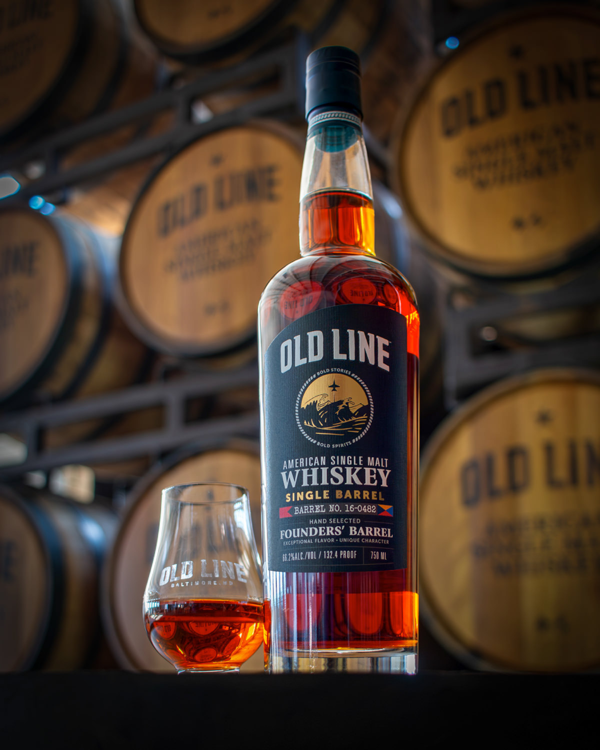 Old Line Founders Barrel American Single Malt