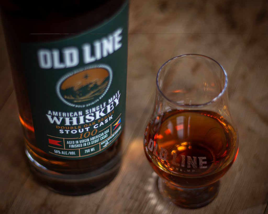 Old Line Stout Cask Finish American Single Malt Whiskey