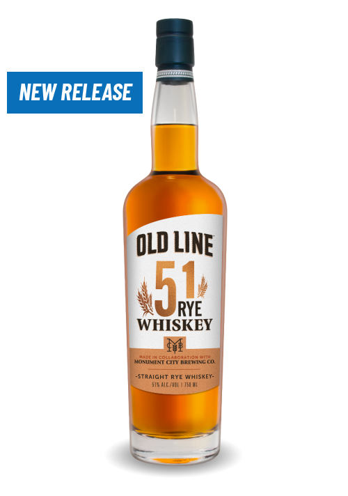 Old Line Spirits 51 High Malt Rye Whiskey