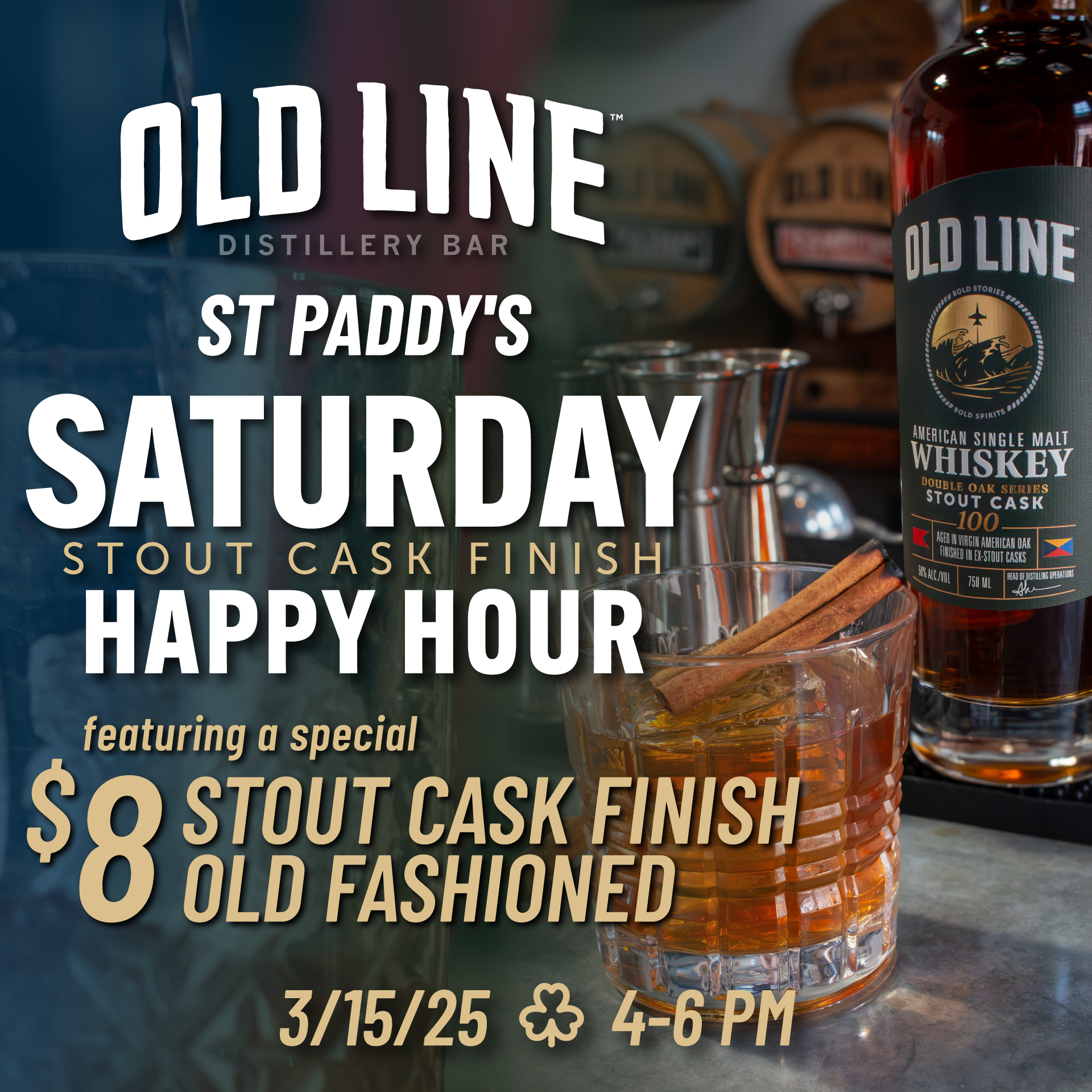 Old Line St Paddys Day Happy Hour